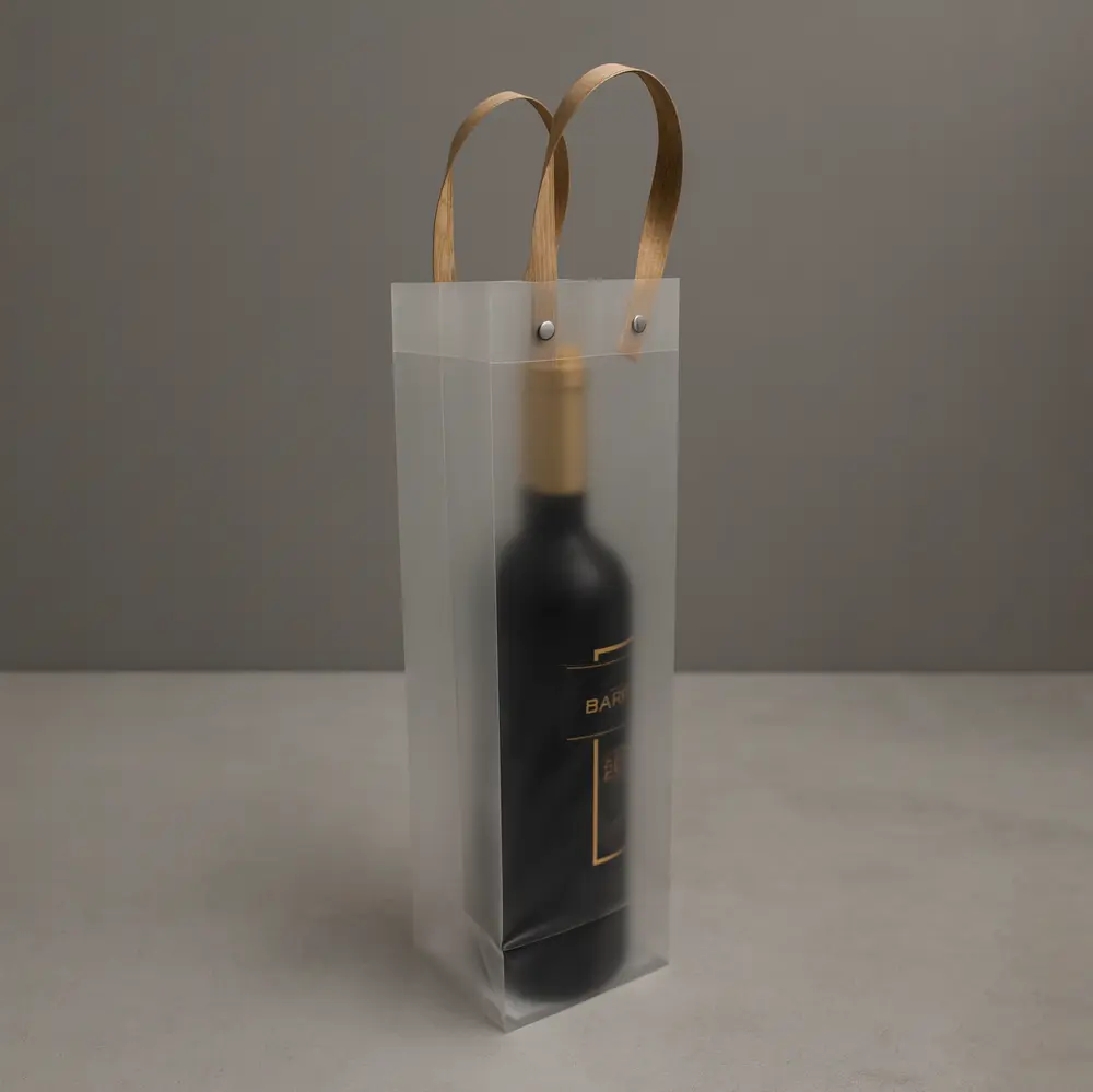 שקית שקופה- 10X35+9