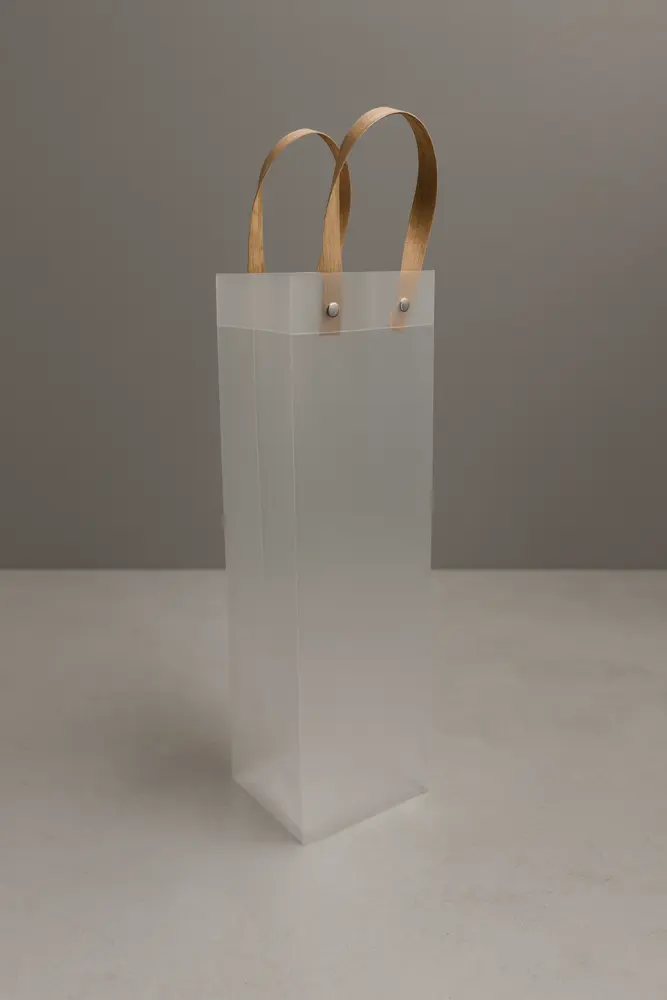 שקית שקופה- 10X35+9