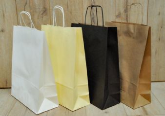 שקית נייר 32X40+12- קרטון