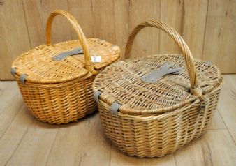 סלסלת פיקניק- קור\חום אובלית