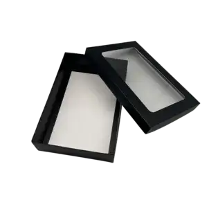 מגש אירוח שחור- 20X30+6.5