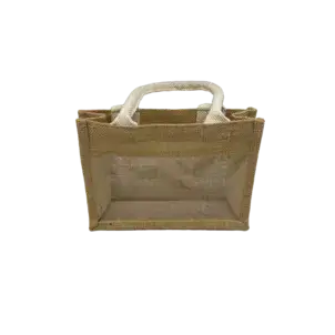 תיק יוטה+ חלון 25X18+8