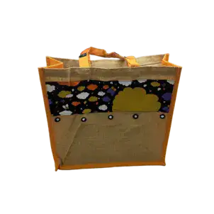 תיק יוטה 39X36+15 עיטורים