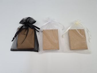 שקיות אורגנזה 9X12- חבילה של 100 יחידות