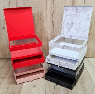 קופסא מרובע חצי שקוף- גדול