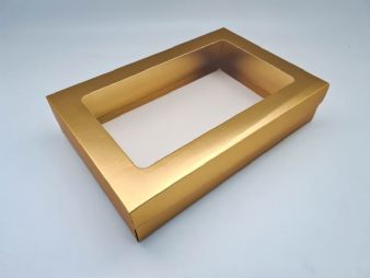 מגש אירוח זהב- 20X30+6.5