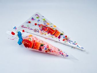 שקית ניילון קונוס פורים