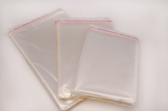 שקית צלופן עם פס דבק 40X60