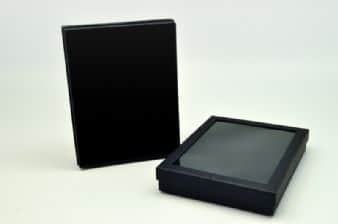 קופסת תכשיטים 14X17 שחור חלון