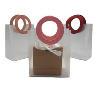 תיק פלסטיק בינוני PVC שקוף-20X22+10