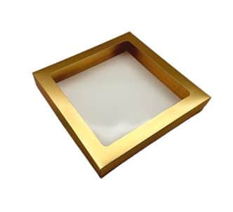מגש אירוח זהב- 30X30+5