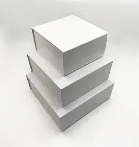 קופסת מגנט לבנה- 20X20+10