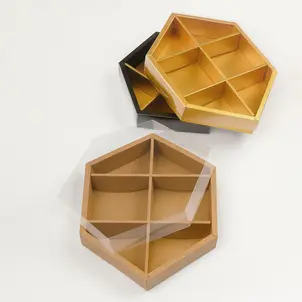 קופסא מחולקת ל-6 בצורת מעוין