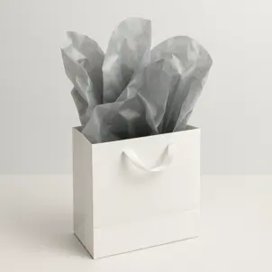 נייר משי - כסוף ארוז 200