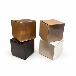 קופסא עם מכסה שקוף 7X7X7