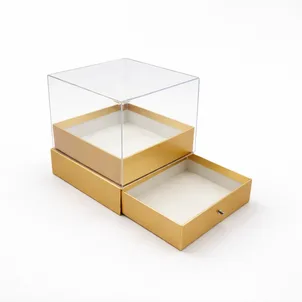 קופסא 14X14+17 PVC +מגירה